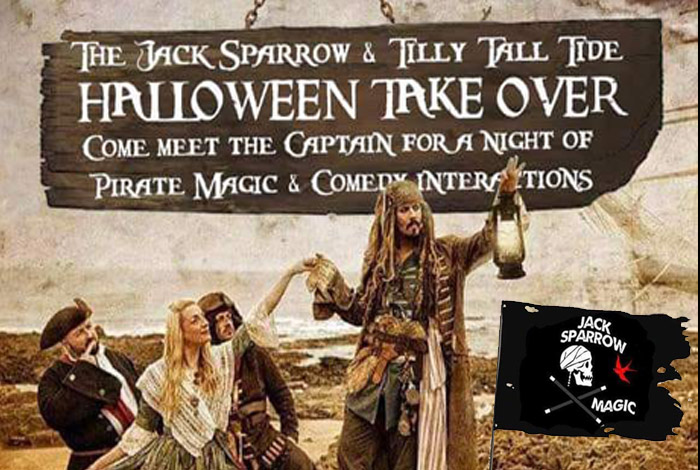 Jack Sparrow & Tilly Tall Tide Halloween Take Over